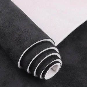 Black Suede Headliner Fabric - 96" L × 60" W Auto Head Liners, Fabric Tube Packaging with Foam Backing for Cars, Trucks, SUVs, RVs, Boats - Home Repair/DIY Headliner Material Black Suede Headliner Fabric - 96" L × 60" W Auto Head Liners, Fabric Tube Packaging with Foam Backing for Cars, Trucks, SUVs, RVs, Boats - Home Repair/DIY Headliner Material