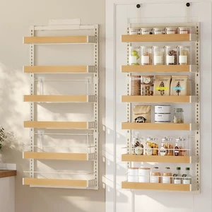 6-Tier Over the Door Pantry Organizer, Adjustable Spice Rack 6-Tier Over the Door Pantry Organizer, Adjustable Spice Rack