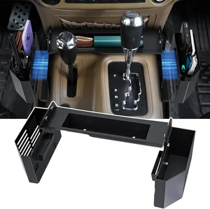 Metal Magnetic Center Console Organizer for Jeep Wrangler JK JKU Metal Magnetic Center Console Organizer for Jeep Wrangler JK JKU