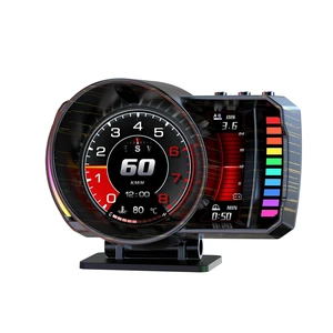 OBD2 Gauge Display Heads Up Display for Cars,Speedometer for Car OBD2 Gauge Display Heads Up Display for Cars,Speedometer for Car