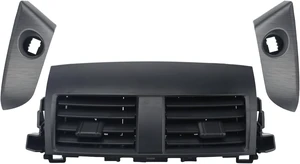Dashboard Trim Kit Compatible with Toyota RAV4 2006-2012 Center A/C Vent Panel 55670-42060-B0 55663-42020+ Left/Right Trim Strips 55413-42070-B0 55412-42060-B0 Dashboard Trim Kit Compatible with Toyota RAV4 2006-2012 Center A/C Vent Panel 55670-42060-B0 55663-42020+ Left/Right Trim Strips 55413-42070-B0 55412-42060-B0