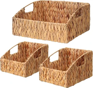 Pantry Baskets for Organizing, Wicker Basket Shelf Storage Pantry Baskets for Organizing, Wicker Basket Shelf Storage