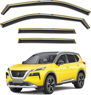in-Channel Window Visors Rain Guards for Nissan Rogue 2021-2026 in-Channel Window Visors Rain Guards for Nissan Rogue 2021-2026