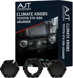 Climate Control Knobs for Toyota 4Runner 5th Gen (2010-2024) Climate Control Knobs for Toyota 4Runner 5th Gen (2010-2024)