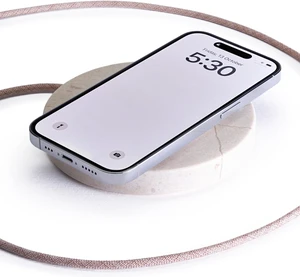 Classic Stone Marble Wireless Charging Pad Designed in Italy, Integrated 6 ft USB-C Cable, Smartphones, Wireless Earbuds, Smartwatches Cream Marble Classic Stone Marble Wireless Charging Pad Designed in Italy, Integrated 6 ft USB-C Cable, Smartphones, Wireless Earbuds, Smartwatches Cream Marble