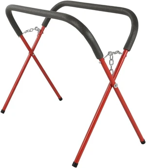 79750 Automotive Fender Stand for Garages, Repair Shops, and DIY, 41" x 43" x 35", 500 lbs. Capacity, Adjustable, Padded, Powder-Coated Tubular Steel, Rubber Feet, Red/Black 79750 Automotive Fender Stand for Garages, Repair Shops, and DIY, 41" x 43" x 35", 500 lbs. Capacity, Adjustable, Padded, Powder-Coated Tubular Steel, Rubber Feet, Red/Black