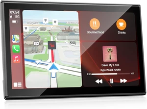 7" Wireless CarPlay Screen with Magnetic Mount & Android Auto 7" Wireless CarPlay Screen with Magnetic Mount & Android Auto