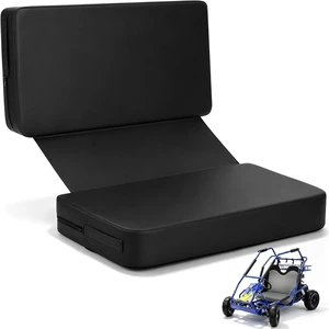 Go Kart Seat for Two Seater PU Go Cart Seats 2 Person Elastic Strap Go Kart Seat for Two Seater PU Go Cart Seats 2 Person Elastic Strap