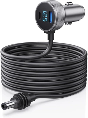 Starlink Mini Cable, 3 in 1 Starlink Mini Car Charger DC Power Cable+ Cigarette Lighter Adapter 12V-48V with Digital Display, Durable USB C PD 40W and USB A 35W Ports for Trucks and Cars (13.1FT) Starlink Mini Cable, 3 in 1 Starlink Mini Car Charger DC Power Cable+ Cigarette Lighter Adapter 12V-48V with Digital Display, Durable USB C PD 40W and USB A 35W Ports for Trucks and Cars (13.1FT)