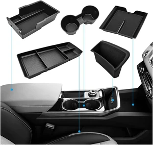 5 Set Organizer for 2025 2026 Chevy Equinox Accessories with No-Slip Mat 5 Set Organizer for 2025 2026 Chevy Equinox Accessories with No-Slip Mat