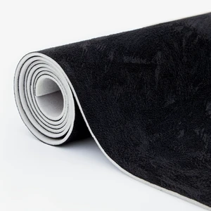 Suede Auto Headliner Fabric 98" L × 60" W with Foam Backing - Tube Packaging - Black Interior Replacement Material for Car/Truck/SUV/RV Roof - Home Repair/DIY Headliner Material Suede Auto Headliner Fabric 98" L × 60" W with Foam Backing - Tube Packaging - Black Interior Replacement Material for Car/Truck/SUV/RV Roof - Home Repair/DIY Headliner Material
