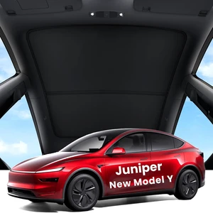 Tesla Model Y Juniper (2026-2025) Sunshade Roof Accessories, Black Tesla Model Y Juniper (2026-2025) Sunshade Roof Accessories, Black