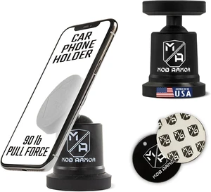 MobNetic Maxx Magnetic Car Phone Holder Mount, Black MobNetic Maxx Magnetic Car Phone Holder Mount, Black