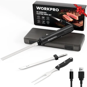 Cordless Electric Knife for Meat Slicing, Black Cordless Electric Knife for Meat Slicing, Black