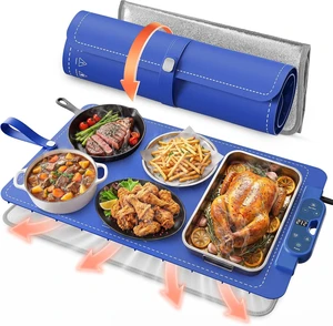 Warming Mat for Food Extra Large 26"x15", 7 Heat Levels, 8 Hour Timer Warming Mat for Food Extra Large 26"x15", 7 Heat Levels, 8 Hour Timer