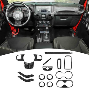 16PCS JK Interior Accessories Trim Kit for Jeep Wrangler 2011-2017 16PCS JK Interior Accessories Trim Kit for Jeep Wrangler 2011-2017