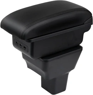Center Console Armrest for Nissan Versa 2020-2024,3 USB Ports Center Console Armrest for Nissan Versa 2020-2024,3 USB Ports