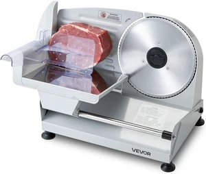 Meat Slicer, 7.5" Electric Deli Slicer with SUS420 Blade Meat Slicer, 7.5" Electric Deli Slicer with SUS420 Blade