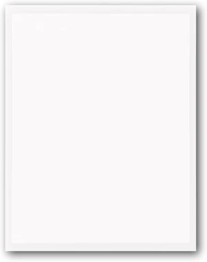 Interior Car Window Stickers for Cars & Dealerships - Blank White Interior Car Window Stickers for Cars & Dealerships - Blank White