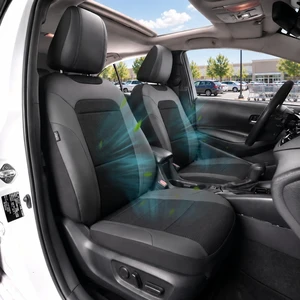 Air Cool Mesh Car Seat Cover Custom Fit Subaru Outback Forester Crosstrek Legacy Impreza,Breathable Cooling Seat Protector with Leather Back Pannel(Black) Air Cool Mesh Car Seat Cover Custom Fit Subaru Outback Forester Crosstrek Legacy Impreza,Breathable Cooling Seat Protector with Leather Back Pannel(Black)