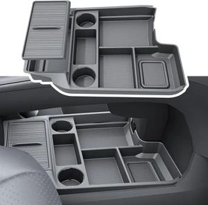 Center Console Organizer Lower Storage Box for Sienna 2021-2026 Center Console Organizer Lower Storage Box for Sienna 2021-2026