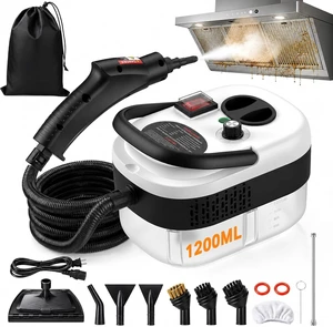 Handheld Steam Cleaner for Home w/41oz Tank& 6-Level Pressure Steam Handheld Steam Cleaner for Home w/41oz Tank& 6-Level Pressure Steam