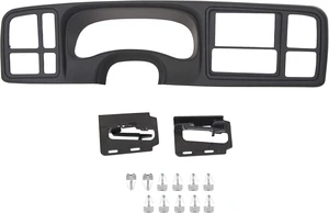 Double DIN Dash Cover Kit Compatible with 99-02 Silverado Avalanche Double DIN Dash Cover Kit Compatible with 99-02 Silverado Avalanche