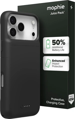 Juice Pack Battery Case for iPhone 17 Pro Max - Slim Charging Case Juice Pack Battery Case for iPhone 17 Pro Max - Slim Charging Case