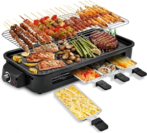 Electric Indoor Grill,2 in 1 Indoor Grills for Kitchen Electric Indoor Grill,2 in 1 Indoor Grills for Kitchen