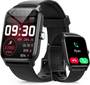 Smart Watch for Men & Women, 46mm HD Big Screen Fitness Tracker Smart Watch for Men & Women, 46mm HD Big Screen Fitness Tracker