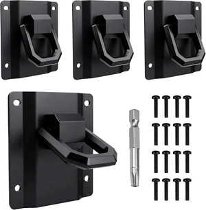 Tie Down Anchors for F150/Raptor/F250 F350 F450 F550 Black 4PCS Tie Down Anchors for F150/Raptor/F250 F350 F450 F550 Black 4PCS