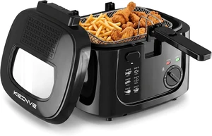 2.5L Electric Deep Fryer with Basket, Black 2.5L Electric Deep Fryer with Basket, Black