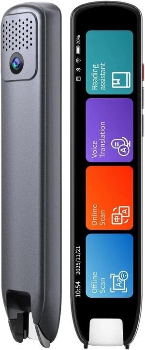 Scan Translation Pen - 142 Languages Smart Dyslexia Assistive Tool, Speech/Scan-to-Text Reading Pen for Learning Difficulties, Language Learners, Elderly Users (10 Offline Languages) Scan Translation Pen - 142 Languages Smart Dyslexia Assistive Tool, Speech/Scan-to-Text Reading Pen for Learning Difficulties, Language Learners, Elderly Users (10 Offline Languages)