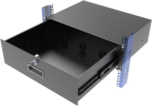 3U Server Cabinet Case 19" Rack Mount Lockable Drawer with Key 3U Server Cabinet Case 19" Rack Mount Lockable Drawer with Key