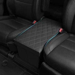 Seat Aisle Storage Box for Ford Explorer 6-Passenger Models (Black) Seat Aisle Storage Box for Ford Explorer 6-Passenger Models (Black)