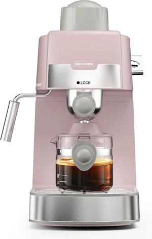 3.5Bar Espreeso Machine 4-Cup Compact Coffee Maker 800W Pink 3.5Bar Espreeso Machine 4-Cup Compact Coffee Maker 800W Pink