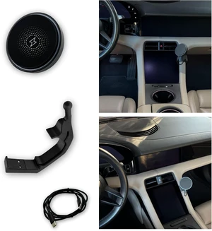 Phone Mount for Porsche Taycan (MagSafe Compatible/Wireless Charging) Phone Mount for Porsche Taycan (MagSafe Compatible/Wireless Charging)