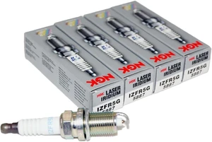 New NGK Laser Iridium Spark Plug IZFR5G, 5887 Set of 4 Spark Plugs New NGK Laser Iridium Spark Plug IZFR5G, 5887 Set of 4 Spark Plugs