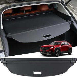 OEM Style Cargo Cover for Mazda CX50 Gas CX 50 Hybrid 2023-2026 Accessories, Retractable Trunk Cover Security Shield Shade Privacy Screen with Car Headrest Hooks for 2025 2024 Mazda CX-50 OEM Style Cargo Cover for Mazda CX50 Gas CX 50 Hybrid 2023-2026 Accessories, Retractable Trunk Cover Security Shield Shade Privacy Screen with Car Headrest Hooks for 2025 2024 Mazda CX-50