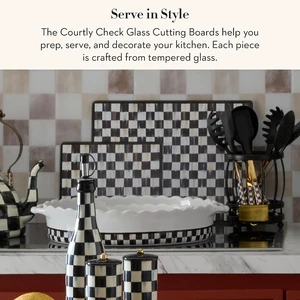 Cutting Boards Set, Black-and-White Courtly Check Cutting Boards Set, Black-and-White Courtly Check