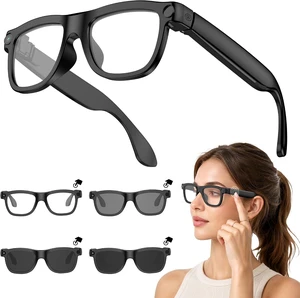 Electrochromic AI Smart Glasses 8MP Camera 1080P EIS Video ChatGPT Support Electrochromic AI Smart Glasses 8MP Camera 1080P EIS Video ChatGPT Support