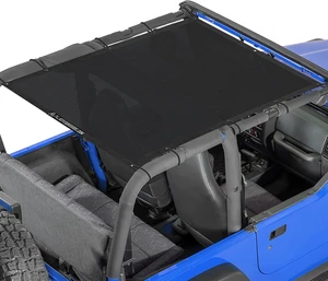 Jeep Wrangler TJ Bikini Top 1996-2006 & YJ 1987-1995 Jeep Wrangler TJ Bikini Top 1996-2006 & YJ 1987-1995