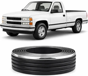 Chrome Body Side Molding Replacement Automotive Trim Kit : 2.5" Tape-On Molding for 1988-1998 Chevy Tahoe Suburban Silverado GMC Yukon Blazer Chrome Body Side Molding Replacement Automotive Trim Kit : 2.5" Tape-On Molding for 1988-1998 Chevy Tahoe Suburban Silverado GMC Yukon Blazer