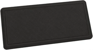 24 x 60 Inch Extra Support Anti Fatigue Comfort Kitchen Mat, Waterproof Long Kitchen Runner, Non-Slip Standing Desk Mat, Commercial Pads for Offices, Home, Garages (Barcelona Black, 24'' x 60'') 24 x 60 Inch Extra Support Anti Fatigue Comfort Kitchen Mat, Waterproof Long Kitchen Runner, Non-Slip Standing Desk Mat, Commercial Pads for Offices, Home, Garages (Barcelona Black, 24'' x 60'')