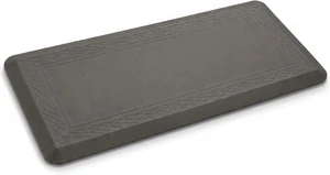 24 x 60 Inch Extra Support Anti Fatigue Comfort Kitchen Mat, Waterproof Long Kitchen Runner, Non-Slip Standing Desk Mat, Commercial Pads for Offices, Home, Garages (Bordeaux Grey, 24'' x 60'') 24 x 60 Inch Extra Support Anti Fatigue Comfort Kitchen Mat, Waterproof Long Kitchen Runner, Non-Slip Standing Desk Mat, Commercial Pads for Offices, Home, Garages (Bordeaux Grey, 24'' x 60'')