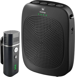 15W Voice Amplifier with Wireless Lapel Microphone 15W Voice Amplifier with Wireless Lapel Microphone