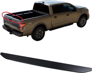 Rear Tailgate Molding Cap Spoiler Replacement Compatible with Nissan Titan 2016-2024 Tail Gate Protector 93486-EZ00A 93486-9FV0A Rear Tailgate Molding Cap Spoiler Replacement Compatible with Nissan Titan 2016-2024 Tail Gate Protector 93486-EZ00A 93486-9FV0A
