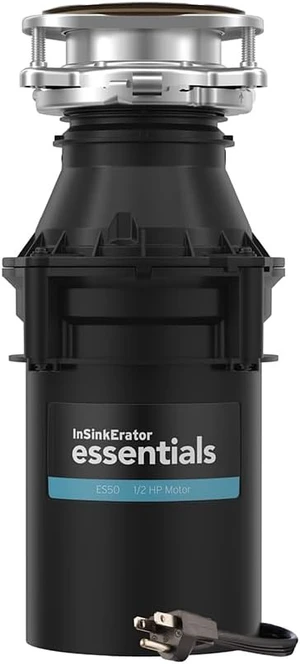 ES50 W/C, 1/2 HP Continuous Feed Garbage Disposal with Cord ES50 W/C, 1/2 HP Continuous Feed Garbage Disposal with Cord