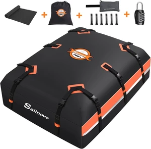 Car Rooftop Cargo Carrier 21 Cubic Feet Waterproof Soft Roof Bag Car Rooftop Cargo Carrier 21 Cubic Feet Waterproof Soft Roof Bag
