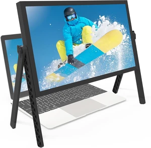 21 inch Screen Magnifier for Laptop 3D HD Screen Expanders for Movies, Videos, and Gaming, Screen Enlarger with Adjustable Angle Design Amplifier Desktop Magnifying for Seniors Reading (Black) 21 inch Screen Magnifier for Laptop 3D HD Screen Expanders for Movies, Videos, and Gaming, Screen Enlarger with Adjustable Angle Design Amplifier Desktop Magnifying for Seniors Reading (Black)